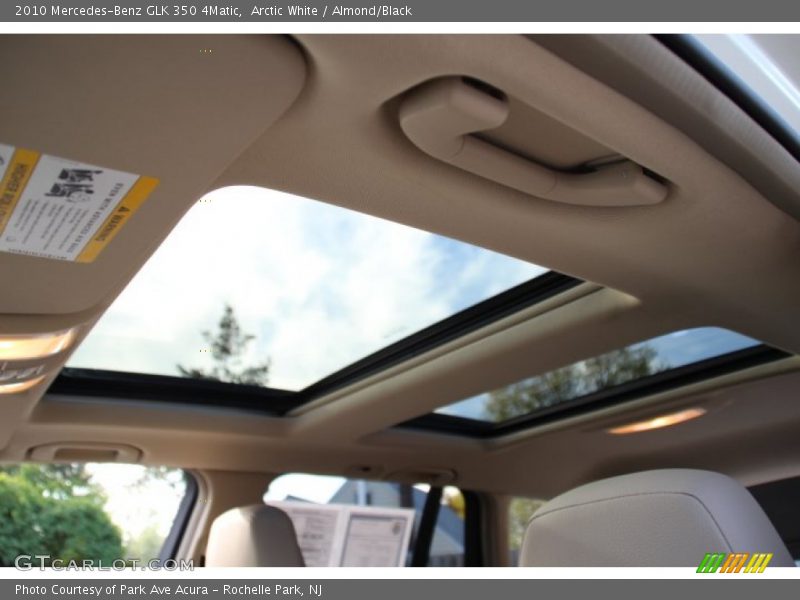 Arctic White / Almond/Black 2010 Mercedes-Benz GLK 350 4Matic