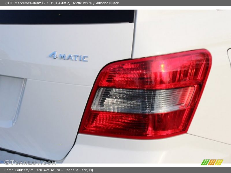 Arctic White / Almond/Black 2010 Mercedes-Benz GLK 350 4Matic