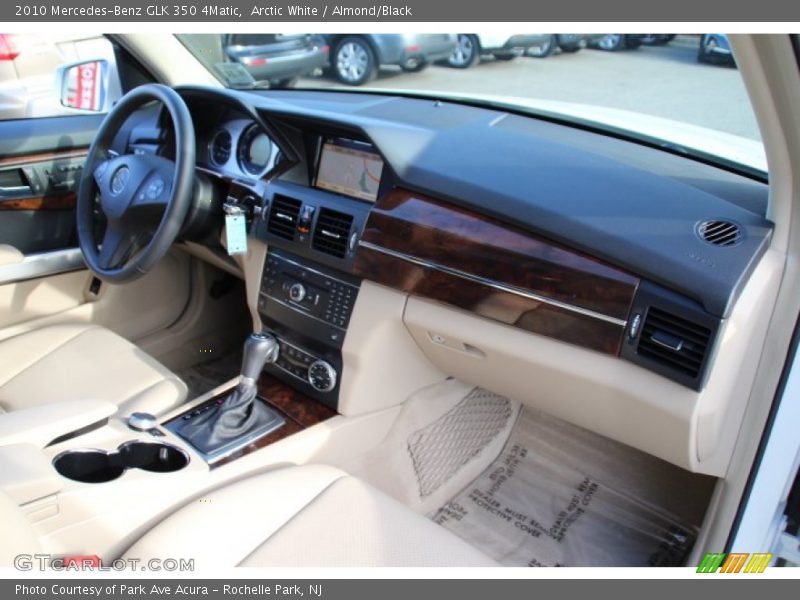 Arctic White / Almond/Black 2010 Mercedes-Benz GLK 350 4Matic