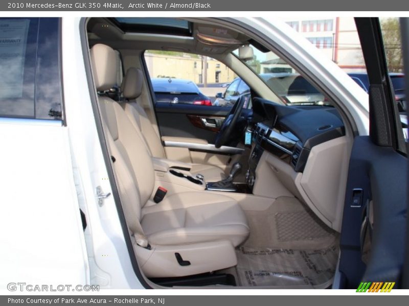 Arctic White / Almond/Black 2010 Mercedes-Benz GLK 350 4Matic