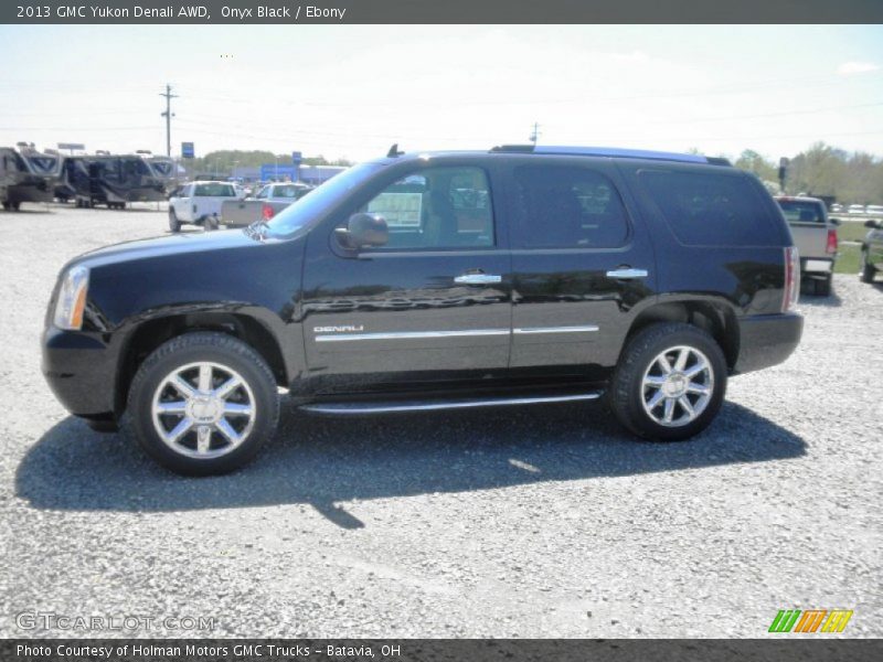 Onyx Black / Ebony 2013 GMC Yukon Denali AWD