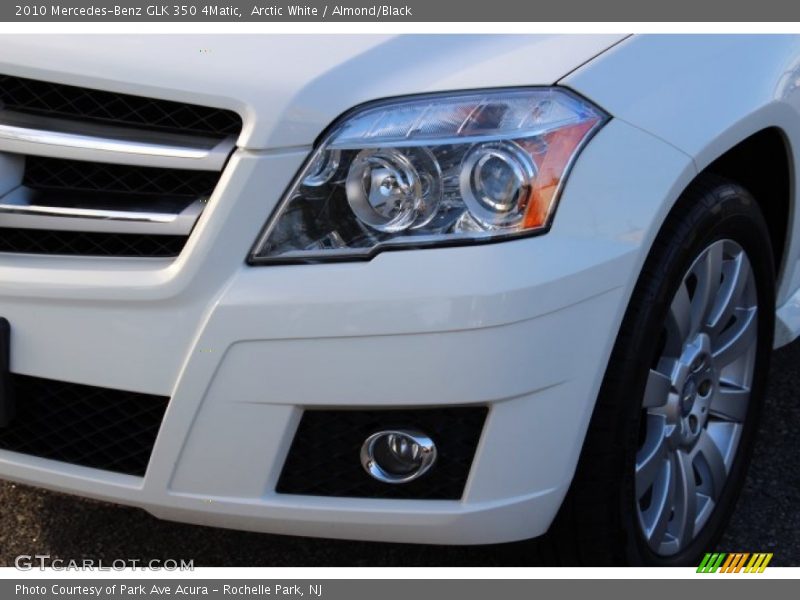 Arctic White / Almond/Black 2010 Mercedes-Benz GLK 350 4Matic