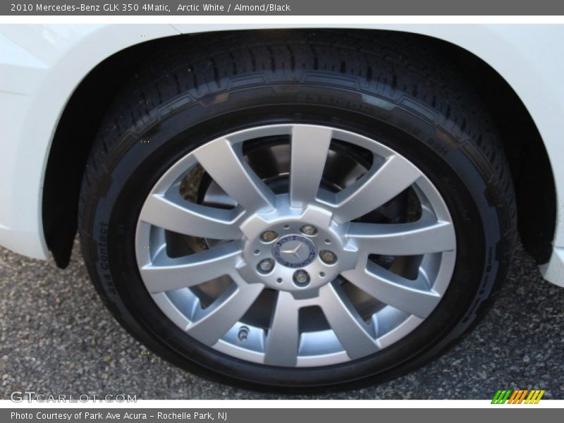 Arctic White / Almond/Black 2010 Mercedes-Benz GLK 350 4Matic