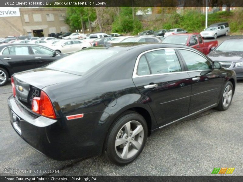 Black Granite Metallic / Ebony 2012 Chevrolet Malibu LT
