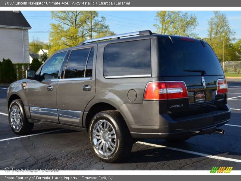 Alloy Metallic / Charcoal/Caramel 2007 Lincoln Navigator Ultimate 4x4