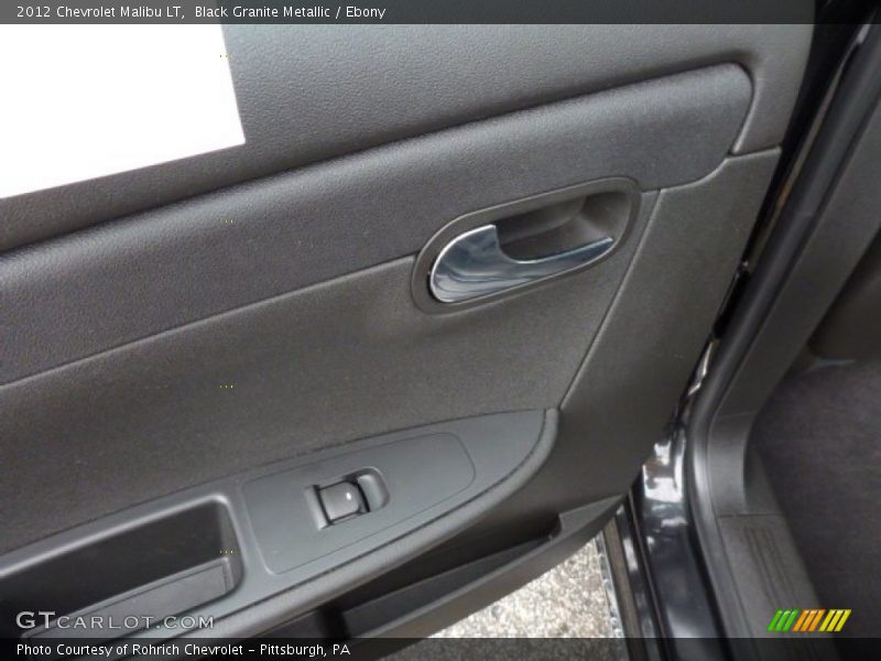 Black Granite Metallic / Ebony 2012 Chevrolet Malibu LT
