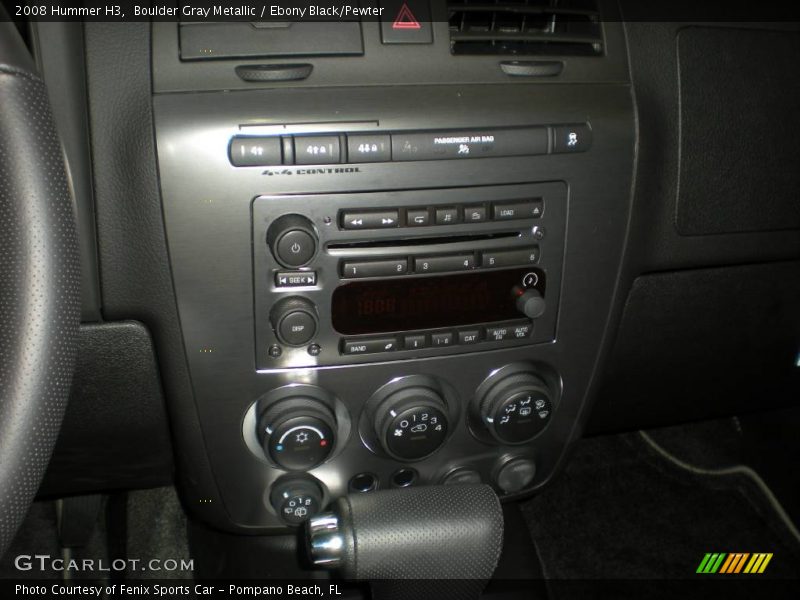 Boulder Gray Metallic / Ebony Black/Pewter 2008 Hummer H3