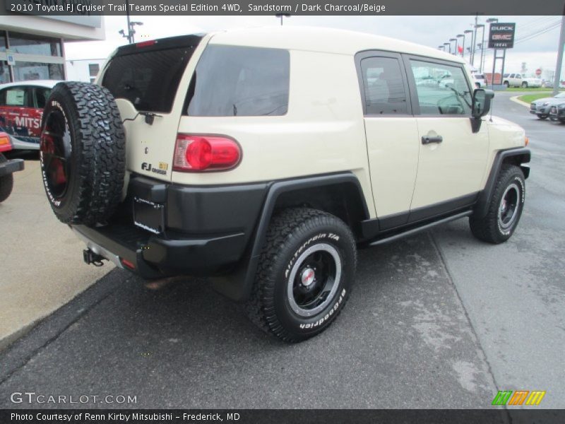 Sandstorm / Dark Charcoal/Beige 2010 Toyota FJ Cruiser Trail Teams Special Edition 4WD