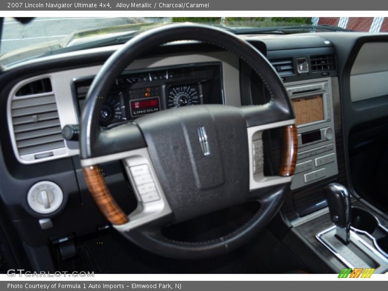 Alloy Metallic / Charcoal/Caramel 2007 Lincoln Navigator Ultimate 4x4
