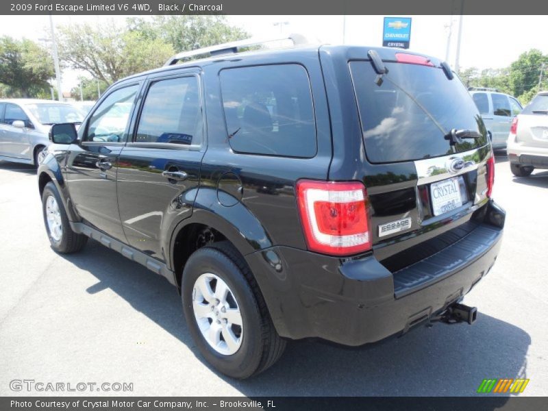 Black / Charcoal 2009 Ford Escape Limited V6 4WD