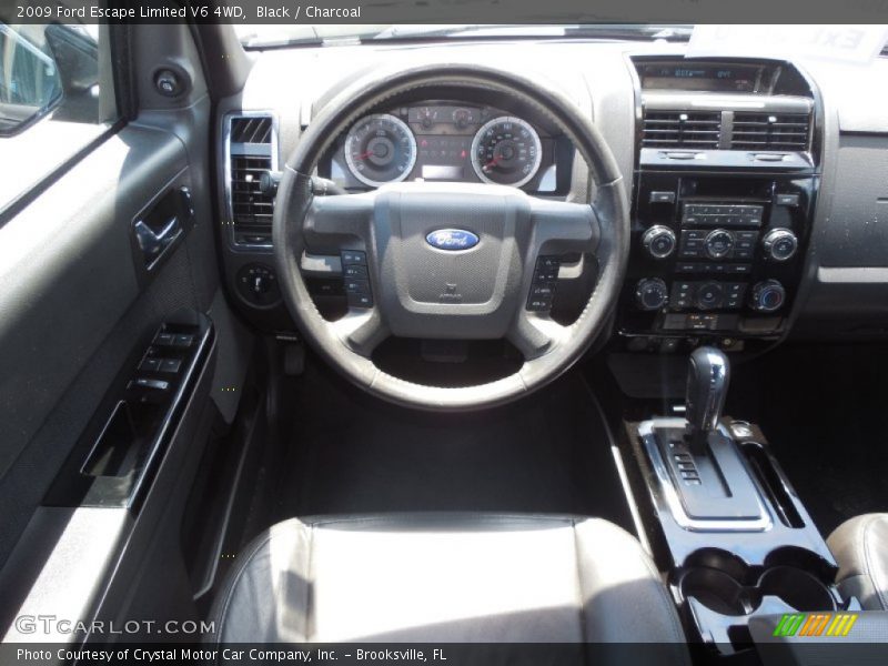 Black / Charcoal 2009 Ford Escape Limited V6 4WD