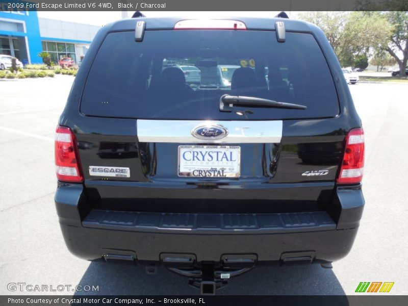 Black / Charcoal 2009 Ford Escape Limited V6 4WD