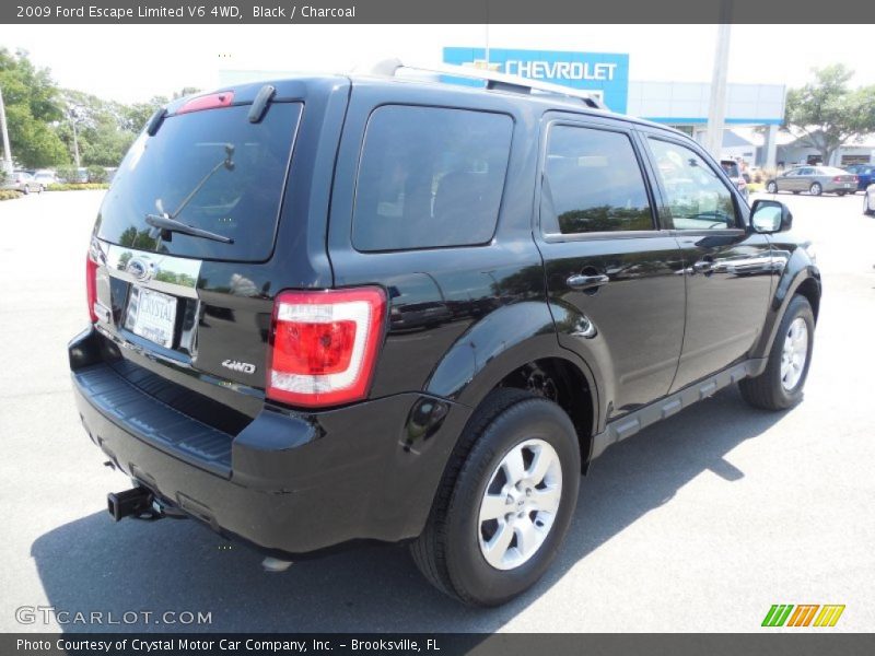 Black / Charcoal 2009 Ford Escape Limited V6 4WD