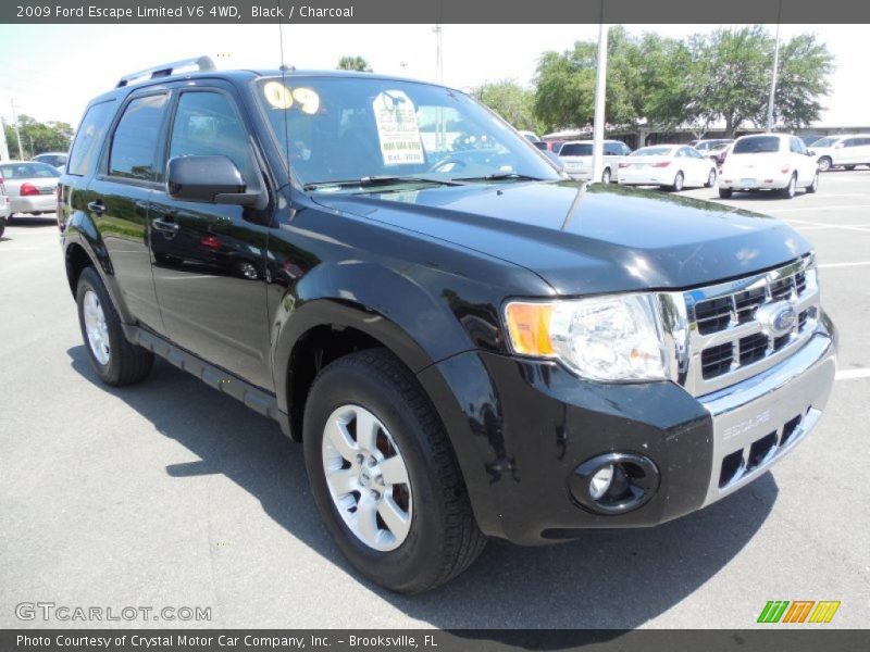 Black / Charcoal 2009 Ford Escape Limited V6 4WD