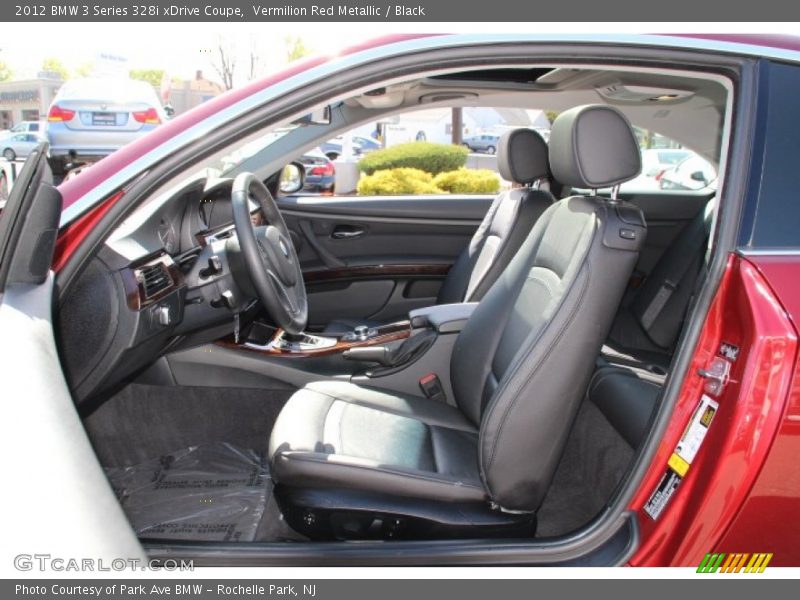 Vermilion Red Metallic / Black 2012 BMW 3 Series 328i xDrive Coupe