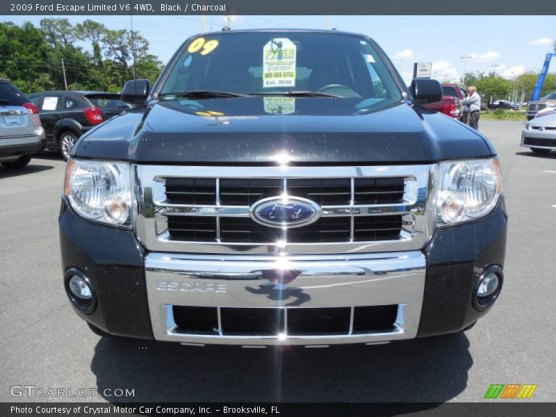 Black / Charcoal 2009 Ford Escape Limited V6 4WD