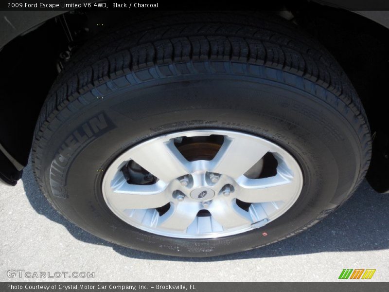 Black / Charcoal 2009 Ford Escape Limited V6 4WD
