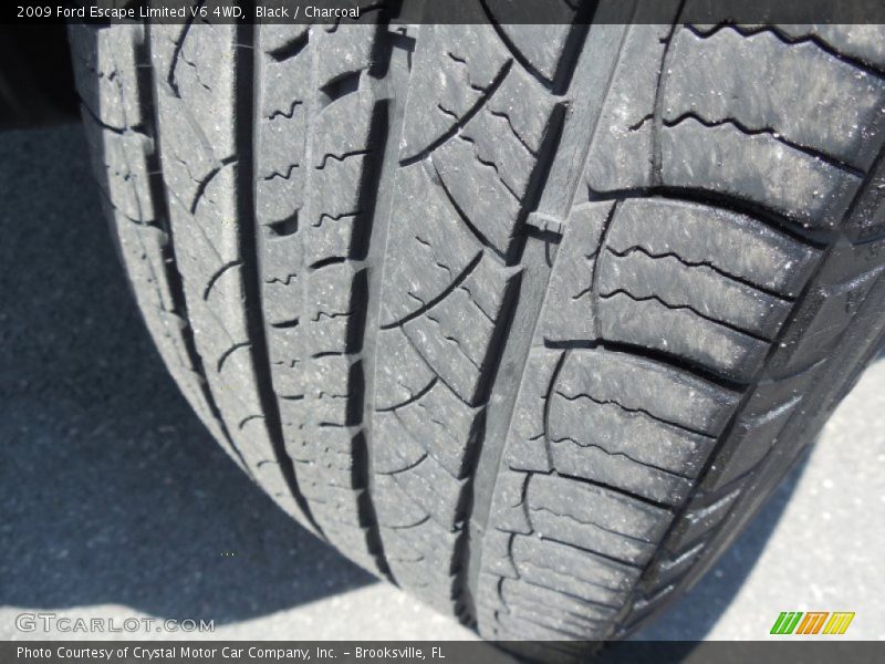 Black / Charcoal 2009 Ford Escape Limited V6 4WD