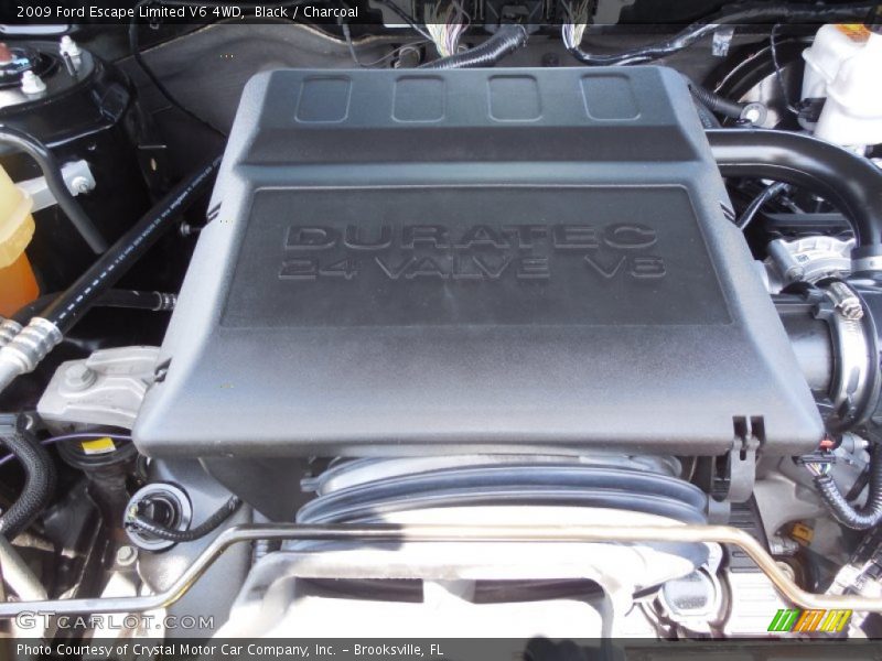 Black / Charcoal 2009 Ford Escape Limited V6 4WD