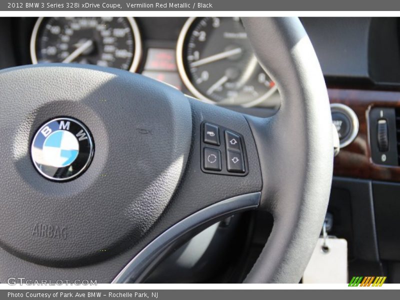 Vermilion Red Metallic / Black 2012 BMW 3 Series 328i xDrive Coupe