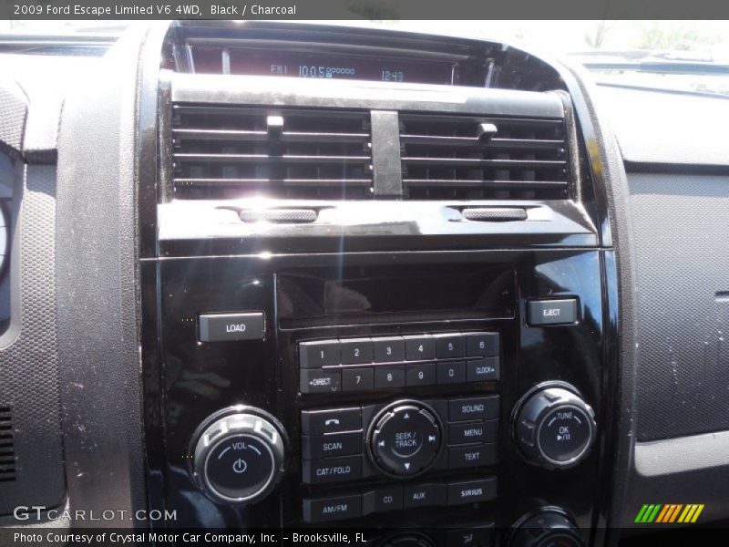 Black / Charcoal 2009 Ford Escape Limited V6 4WD