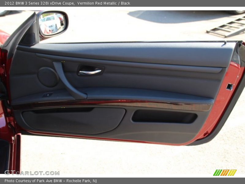 Vermilion Red Metallic / Black 2012 BMW 3 Series 328i xDrive Coupe