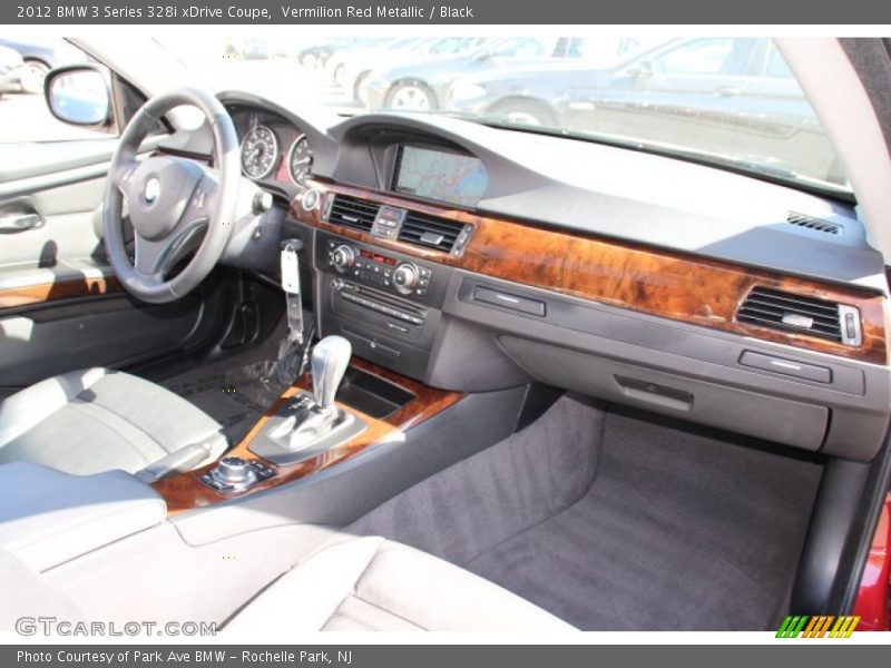 Vermilion Red Metallic / Black 2012 BMW 3 Series 328i xDrive Coupe