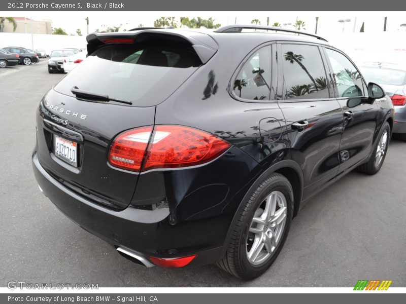 Black / Black 2012 Porsche Cayenne S