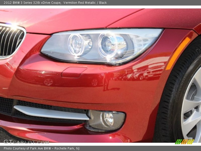 Vermilion Red Metallic / Black 2012 BMW 3 Series 328i xDrive Coupe