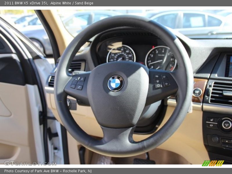 Alpine White / Sand Beige 2011 BMW X5 xDrive 35i