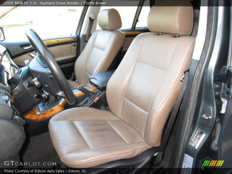 Highland Green Metallic / Truffle Brown 2005 BMW X5 3.0i