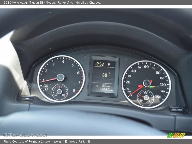 Reflex Silver Metallic / Charcoal 2010 Volkswagen Tiguan SE 4Motion