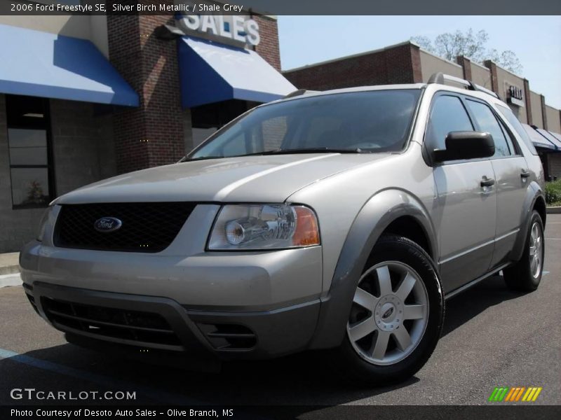Silver Birch Metallic / Shale Grey 2006 Ford Freestyle SE