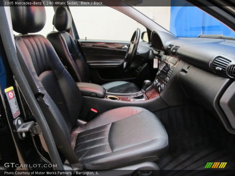 Black / Black 2005 Mercedes-Benz C 240 4Matic Sedan