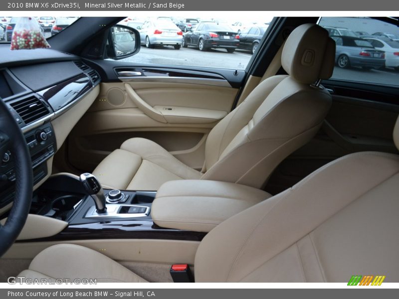 Mineral Silver Metallic / Sand Beige 2010 BMW X6 xDrive35i