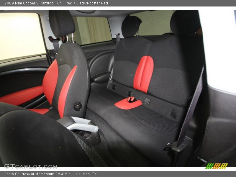 Rear Seat of 2009 Cooper S Hardtop