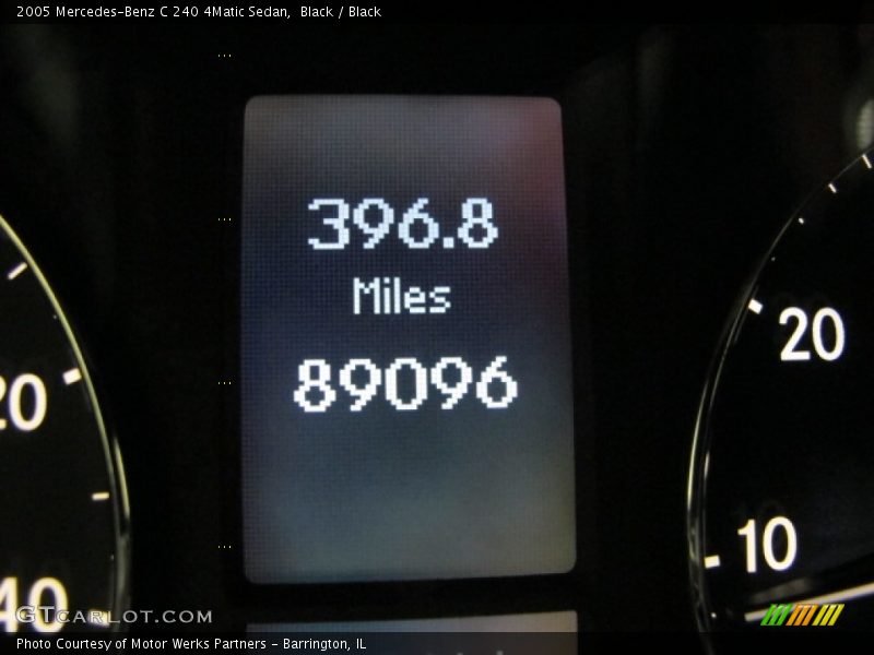 Black / Black 2005 Mercedes-Benz C 240 4Matic Sedan