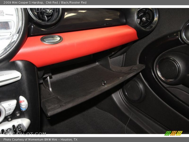 Chili Red / Black/Rooster Red 2009 Mini Cooper S Hardtop