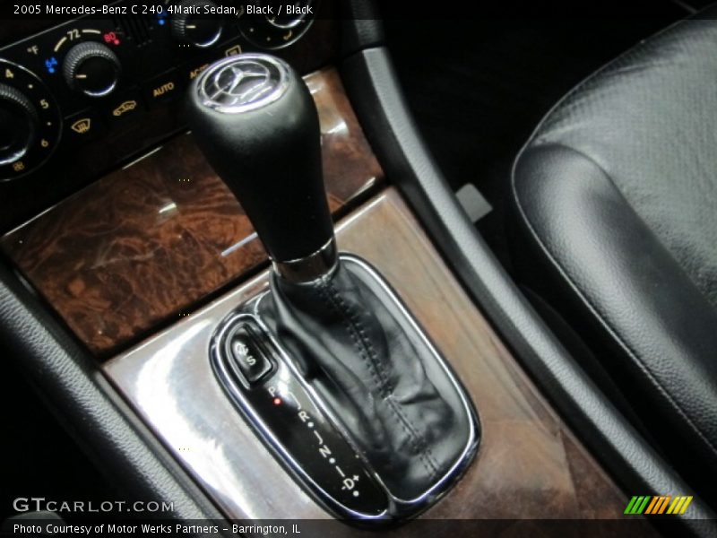 Black / Black 2005 Mercedes-Benz C 240 4Matic Sedan