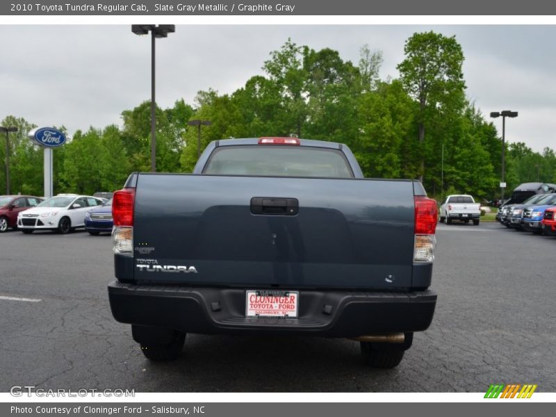 Slate Gray Metallic / Graphite Gray 2010 Toyota Tundra Regular Cab
