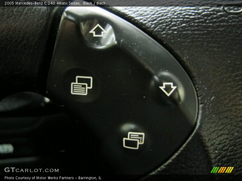 Black / Black 2005 Mercedes-Benz C 240 4Matic Sedan