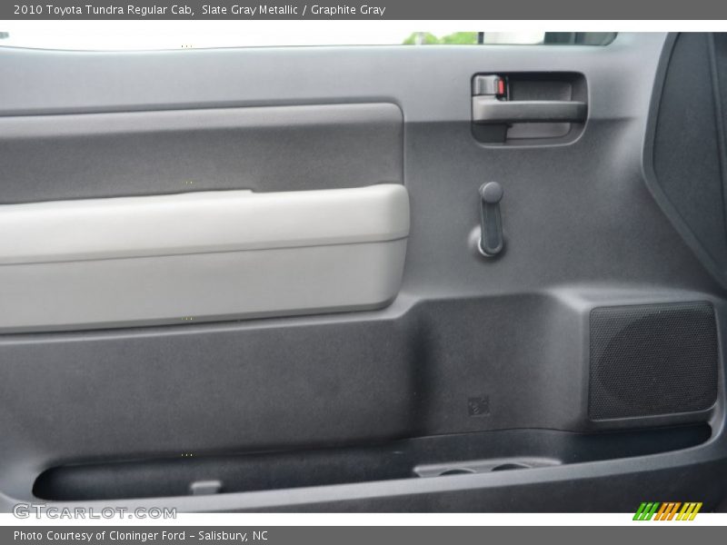 Slate Gray Metallic / Graphite Gray 2010 Toyota Tundra Regular Cab
