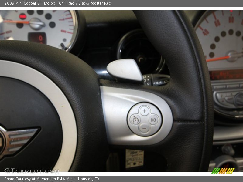 Chili Red / Black/Rooster Red 2009 Mini Cooper S Hardtop