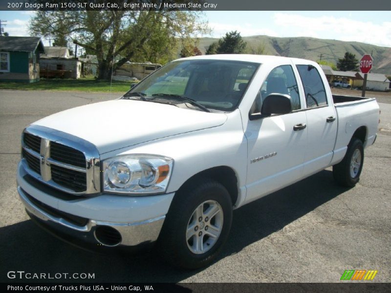 Front 3/4 View of 2007 Ram 1500 SLT Quad Cab