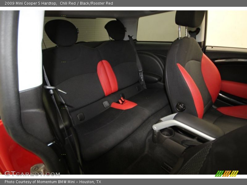 Chili Red / Black/Rooster Red 2009 Mini Cooper S Hardtop