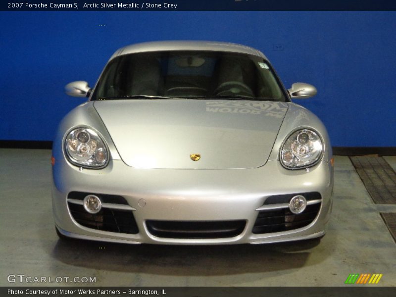 Arctic Silver Metallic / Stone Grey 2007 Porsche Cayman S