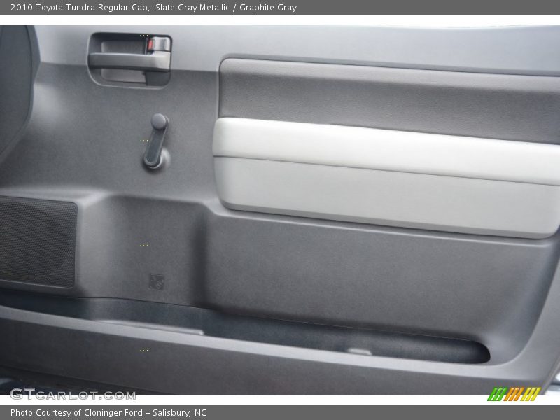 Slate Gray Metallic / Graphite Gray 2010 Toyota Tundra Regular Cab