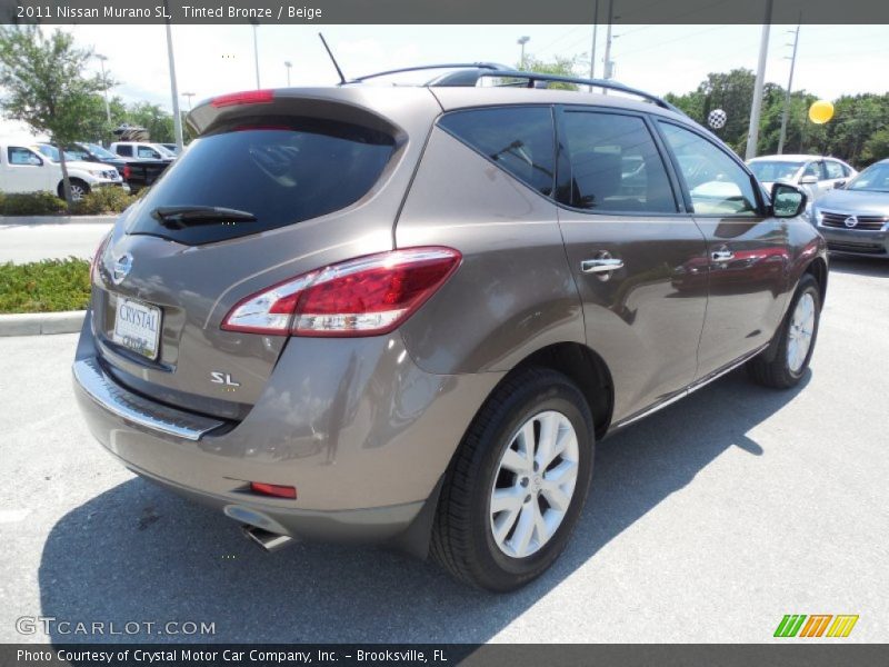 Tinted Bronze / Beige 2011 Nissan Murano SL