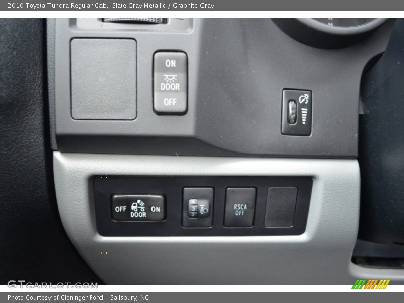 Slate Gray Metallic / Graphite Gray 2010 Toyota Tundra Regular Cab