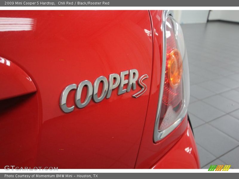 Chili Red / Black/Rooster Red 2009 Mini Cooper S Hardtop
